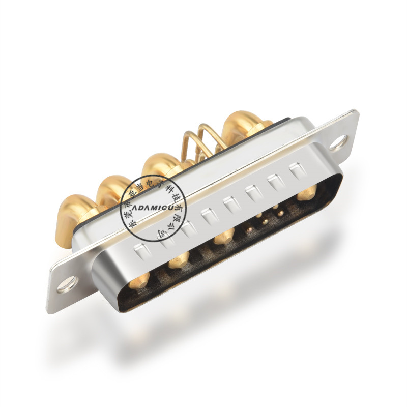rechtwinkliger Hochleistungs-9w4 D-Sub-Stecker für PCB
