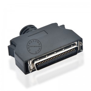 Chinesische Hersteller Black Solder SCSI HPCN 50 Pin Stecker männlich